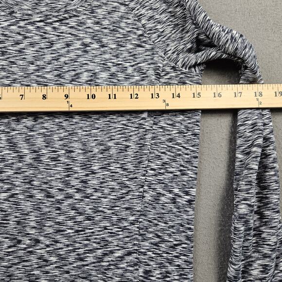 Lululemon Runderful Size 6 Spaced Out Black White Thumb Holes Rulu Run w3bvrs - Picture 5 of 9